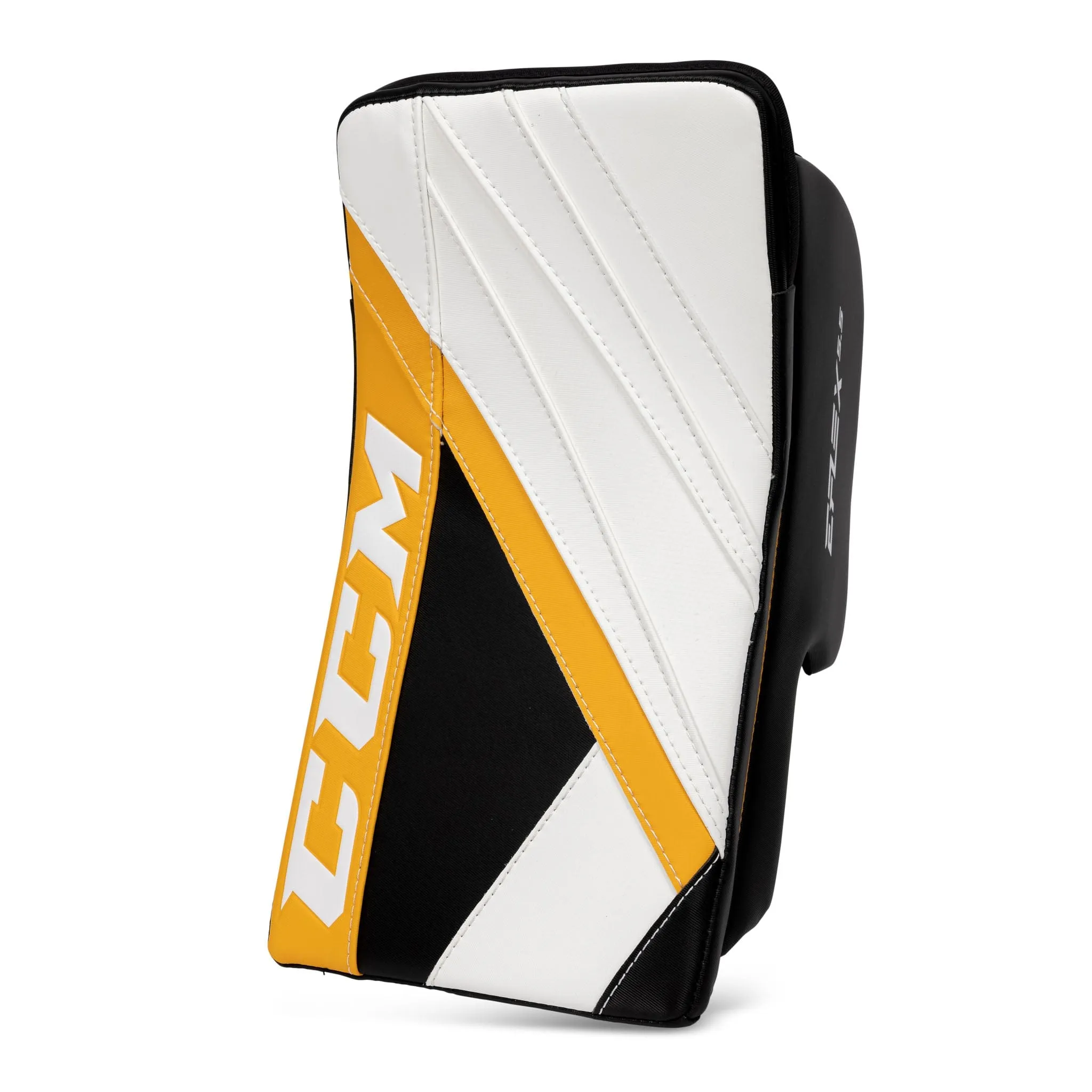 CCM Extreme Flex E5.5 Senior Goalie Blocker - Source Exclusive