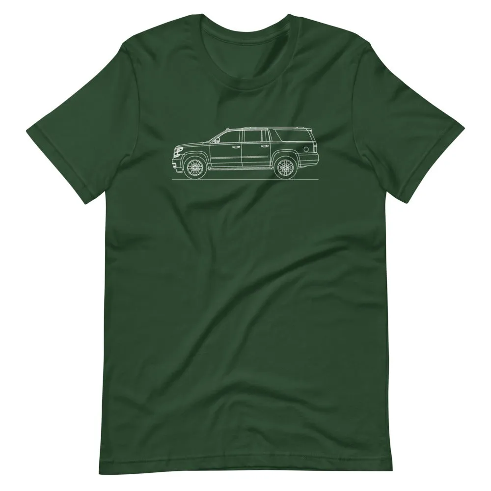 Chevrolet Suburban GMT K2YC silhouette T-shirt