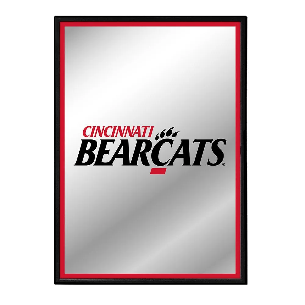 Cincinnati Bearcats: Framed Mirrored Wall Sign