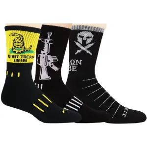 Come and Take It Crew Socks 3-Pack
