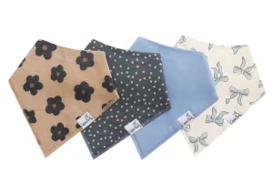Copper Pearl - Bandana Bib (4 pack) - Gemma