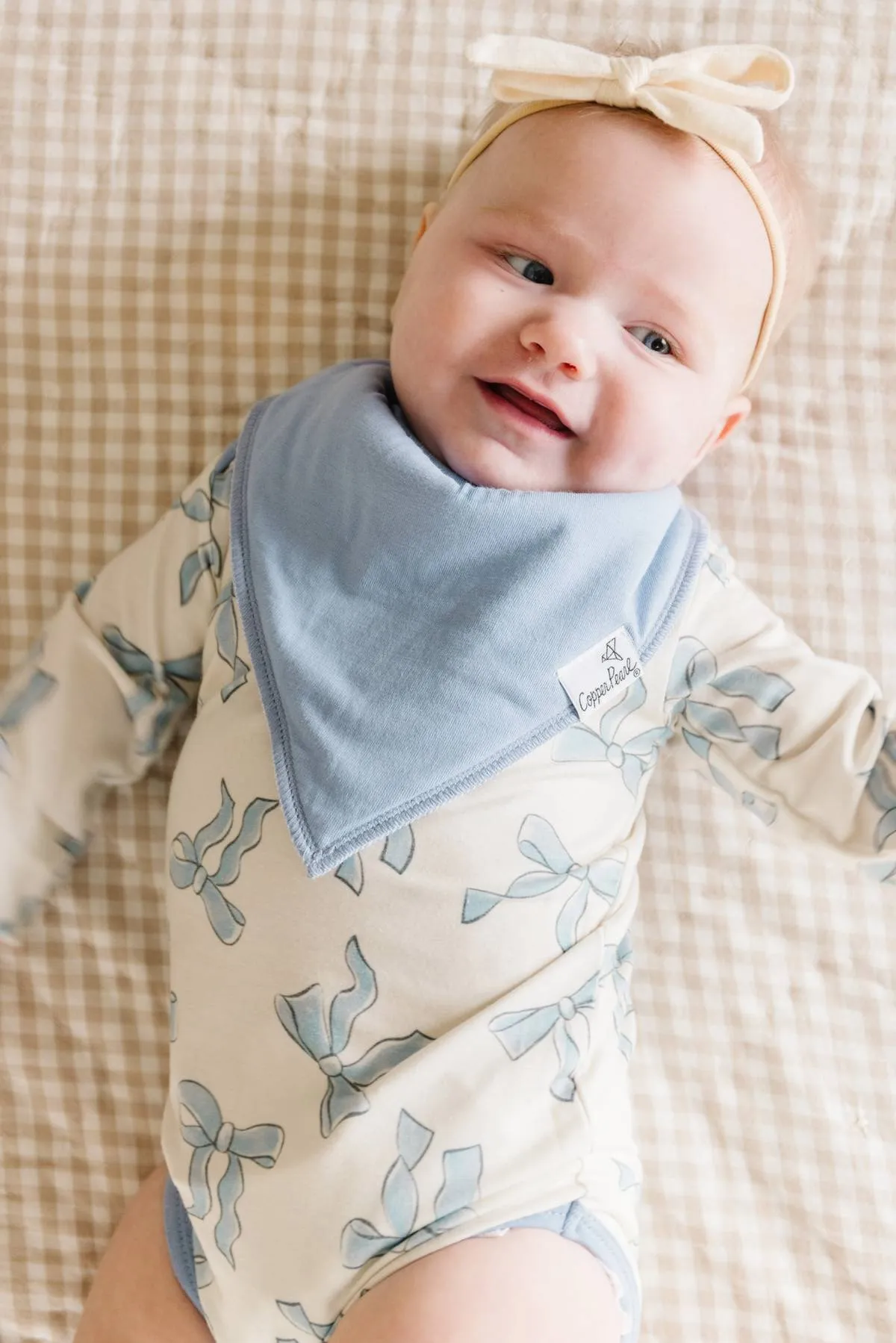 Copper Pearl - Bandana Bib (4 pack) - Gemma