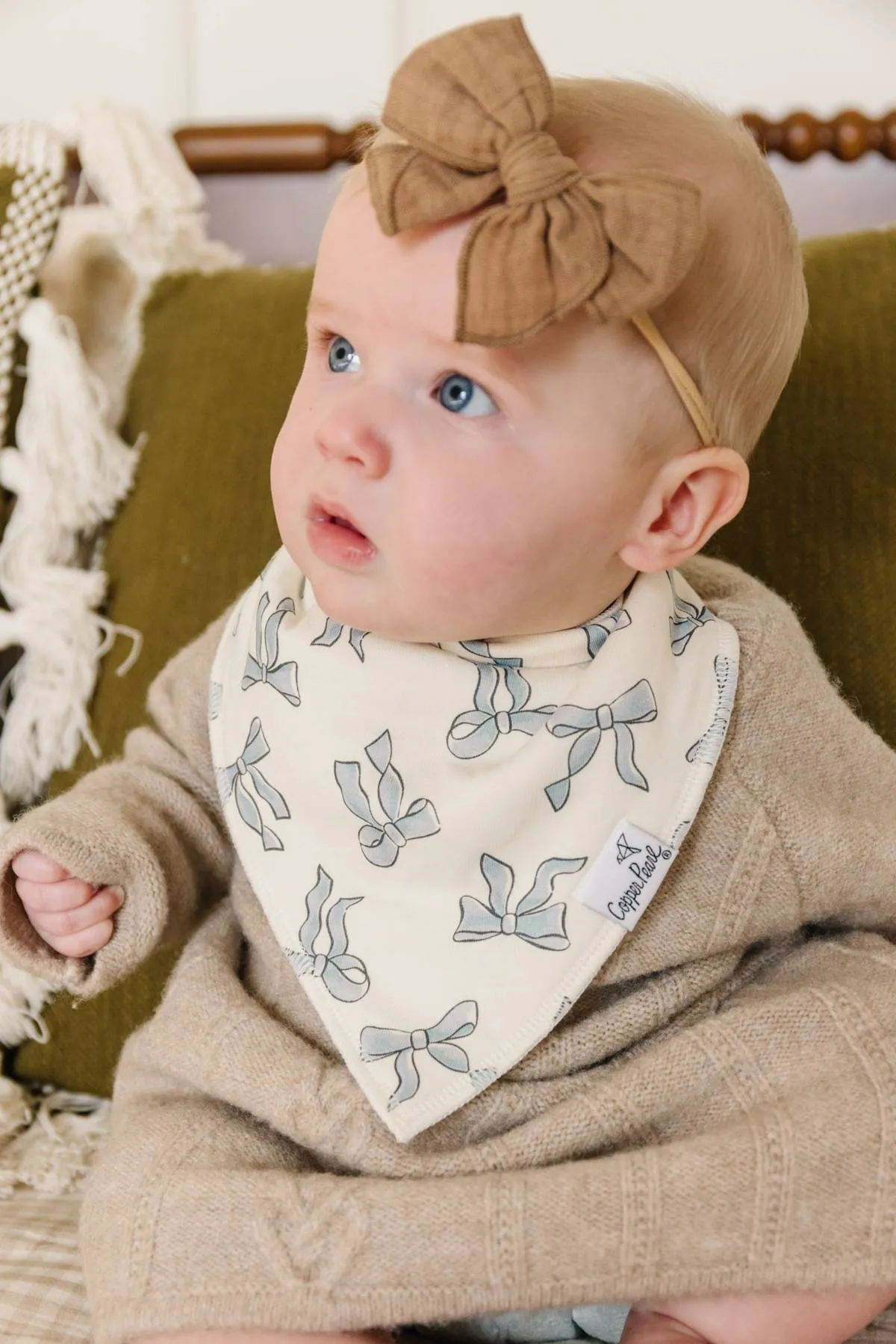 Copper Pearl - Bandana Bib (4 pack) - Gemma