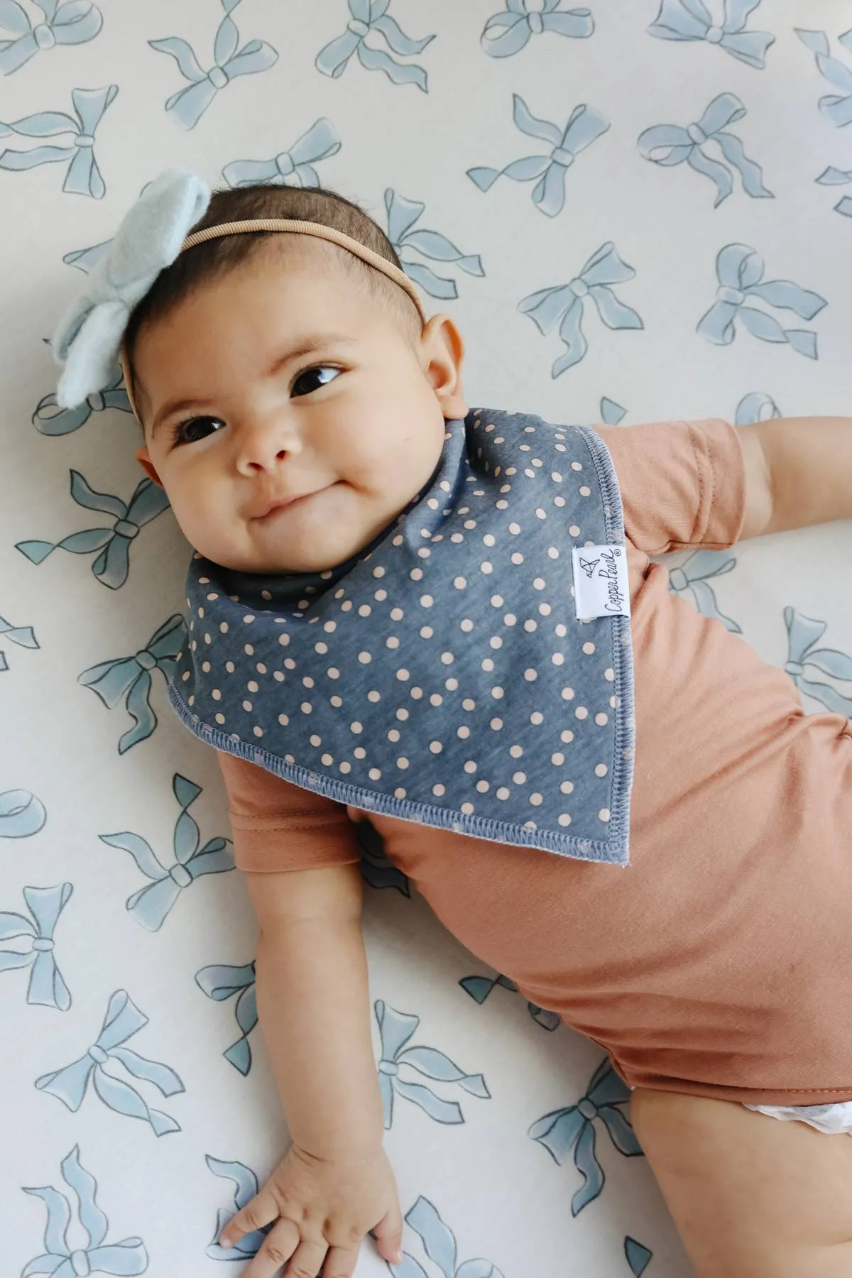 Copper Pearl - Bandana Bib (4 pack) - Gemma