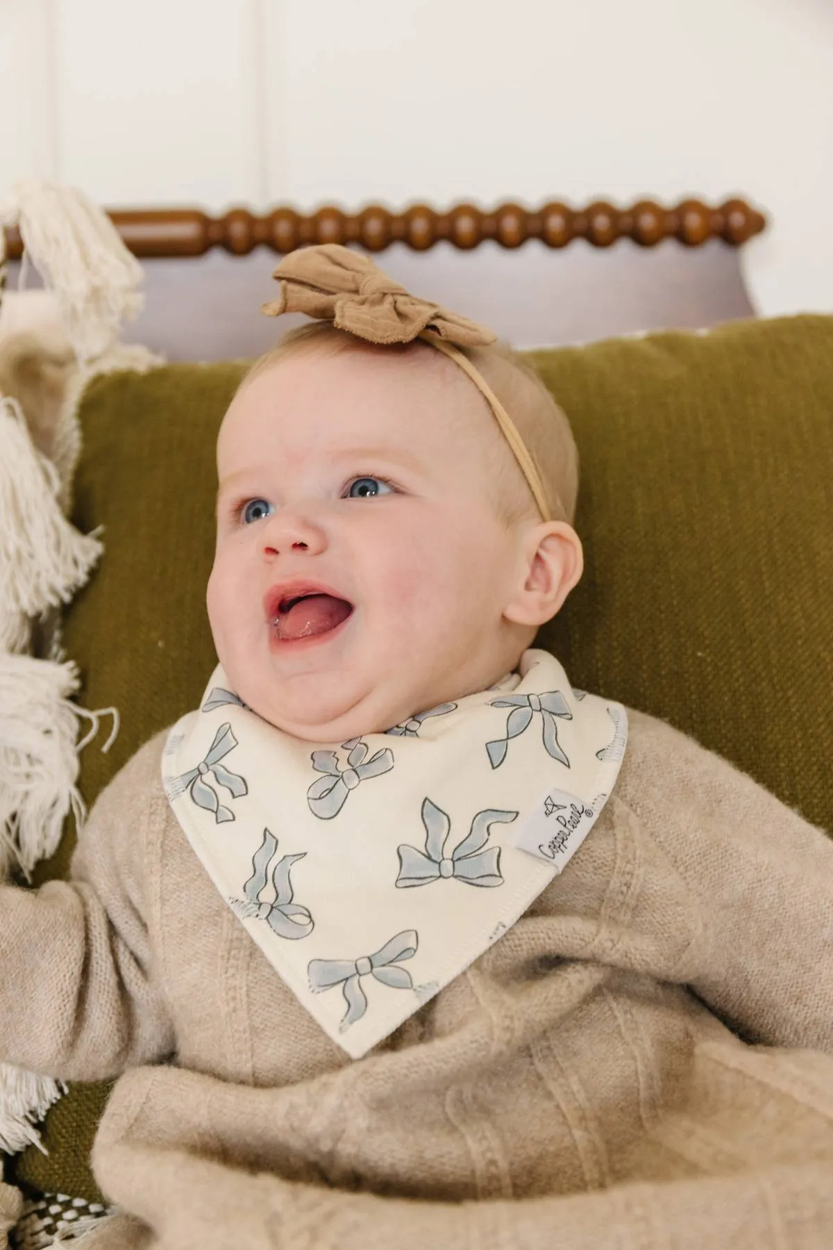 Copper Pearl - Bandana Bib (4 pack) - Gemma