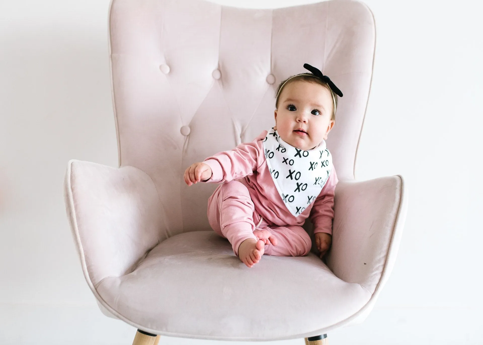 Copper Pearl Holiday Bandana Bib Set