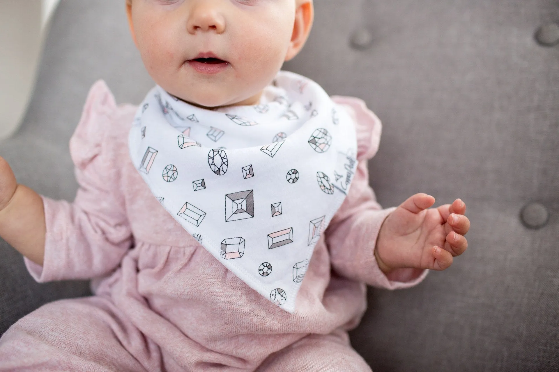 Copper Pearl Isla Bandana Bib Set