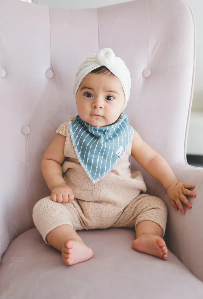 Copper Pearl Single Bandana Bib- Autumn