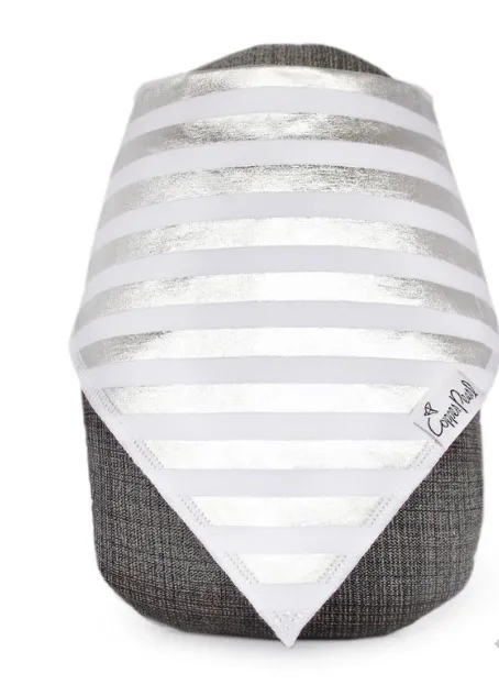 Copper Pearl Single Bandana Bib- Jewel