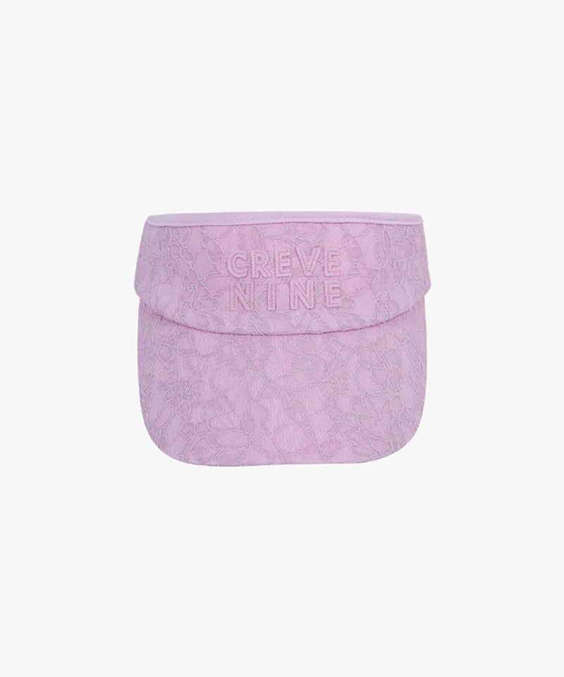 CREVE NINE: Logo Lace Visor - 3 Colors