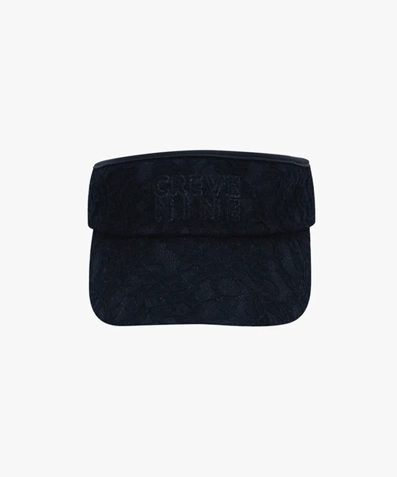 CREVE NINE: Logo Lace Visor - 3 Colors