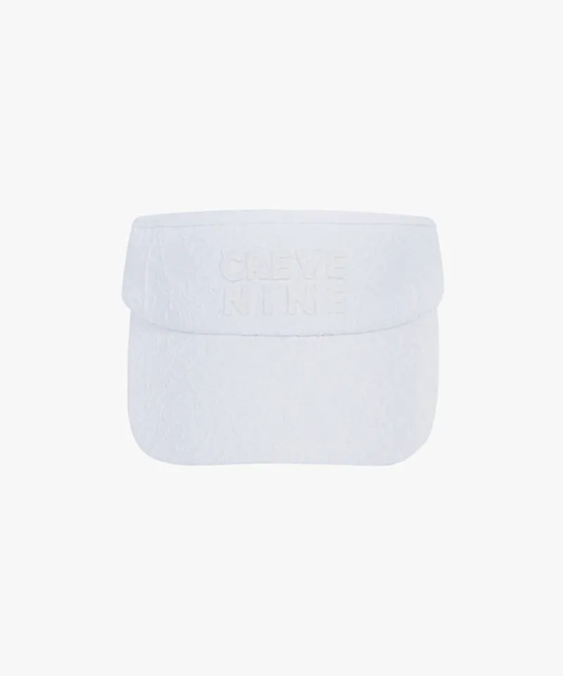 CREVE NINE: Logo Lace Visor - 3 Colors