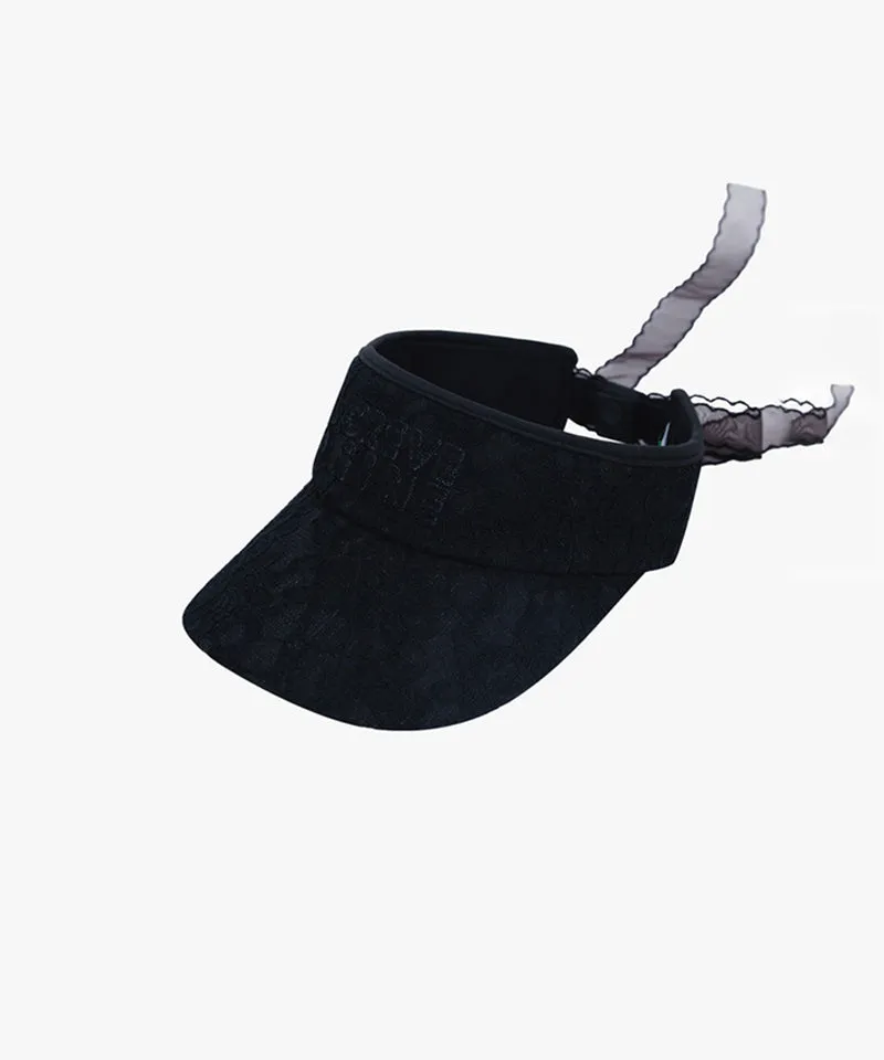 CREVE NINE: Logo Lace Visor - 3 Colors