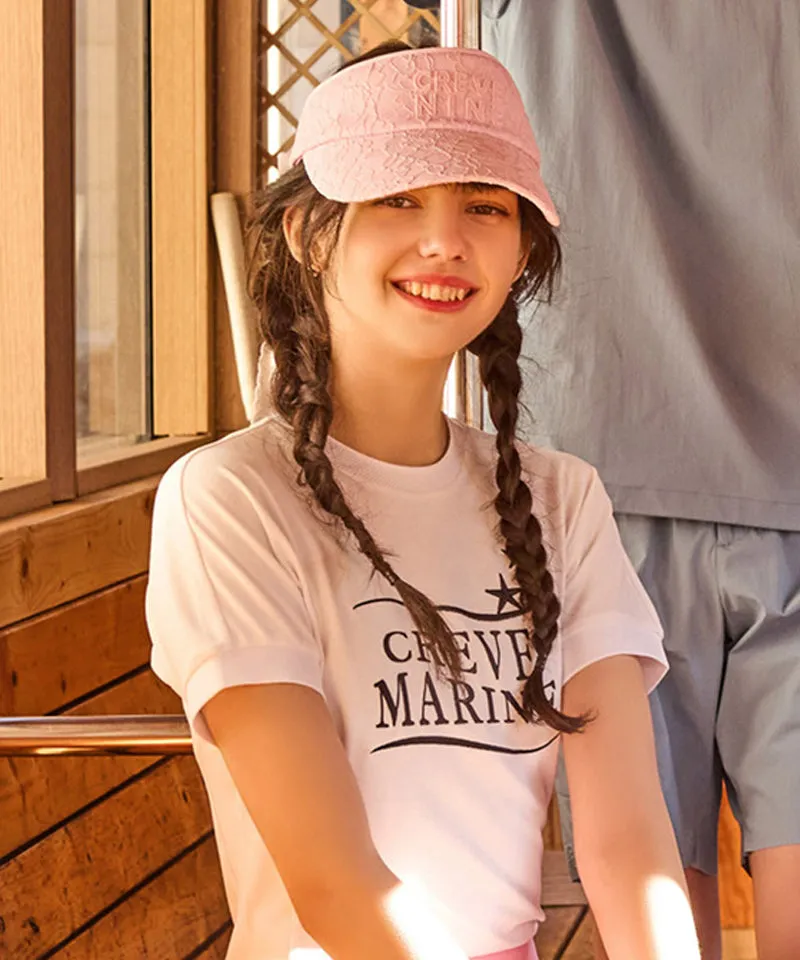 CREVE NINE: Logo Lace Visor - 3 Colors