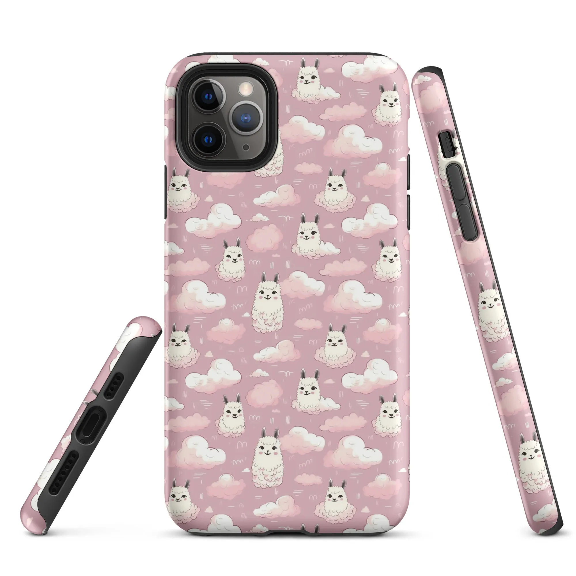 Cute Llama Cartoon Tough Case for iPhone®
