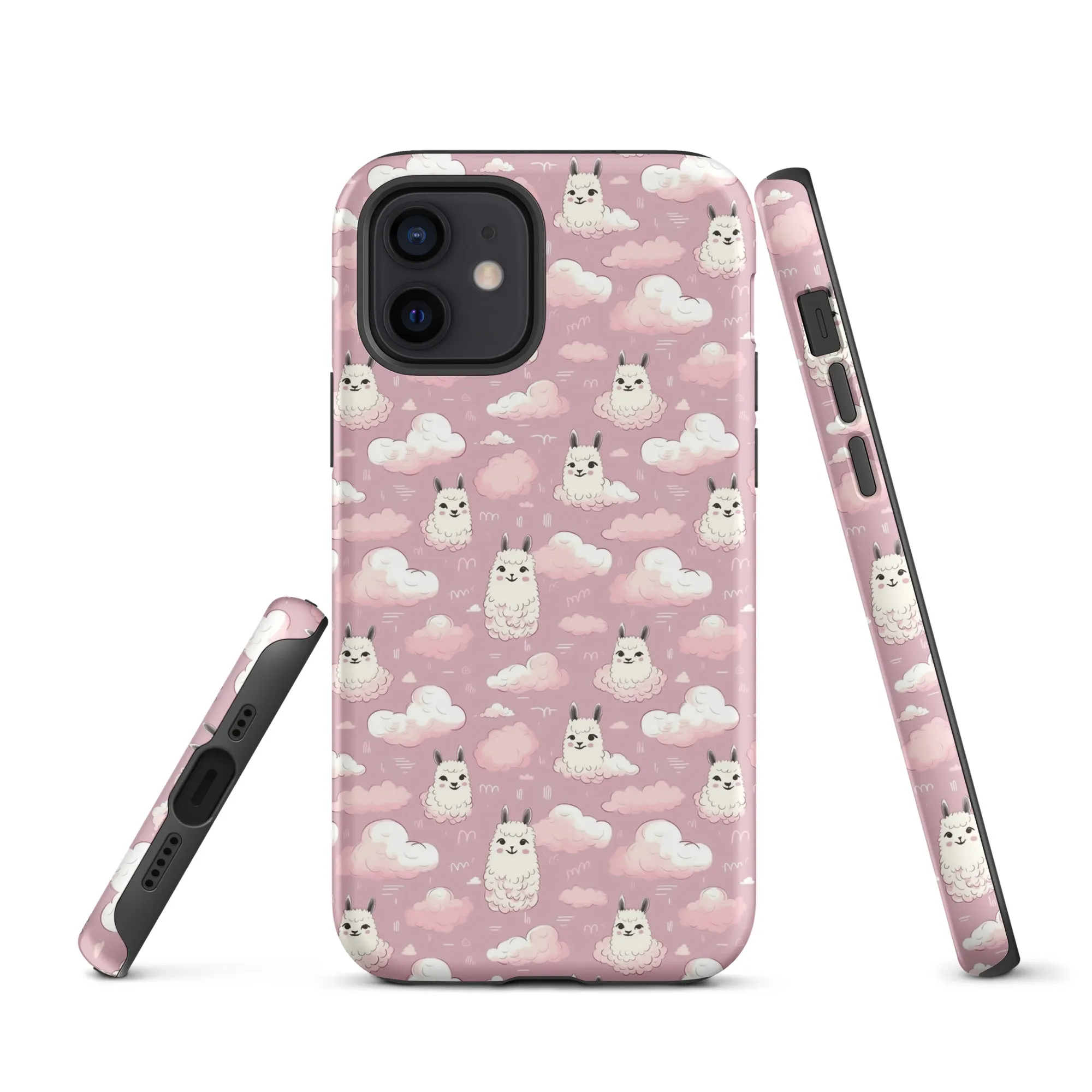 Cute Llama Cartoon Tough Case for iPhone®