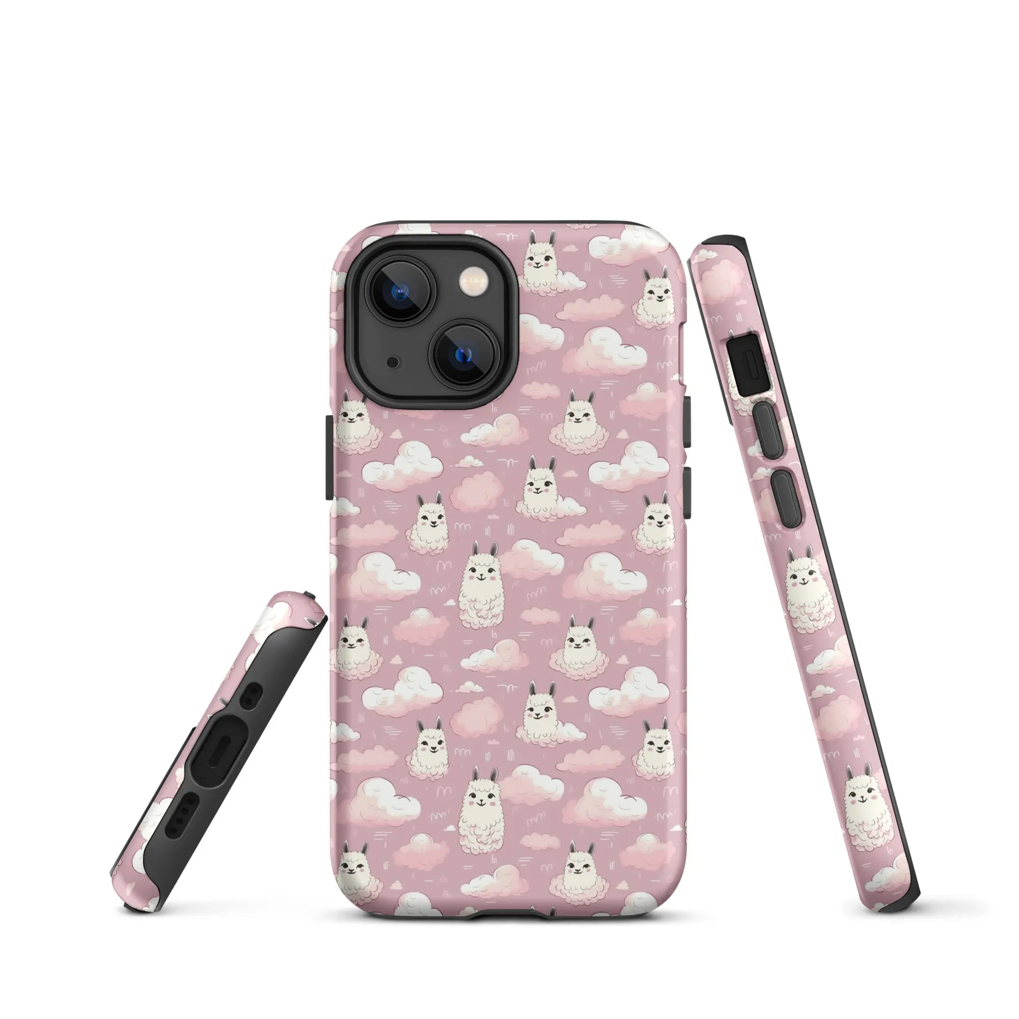 Cute Llama Cartoon Tough Case for iPhone®