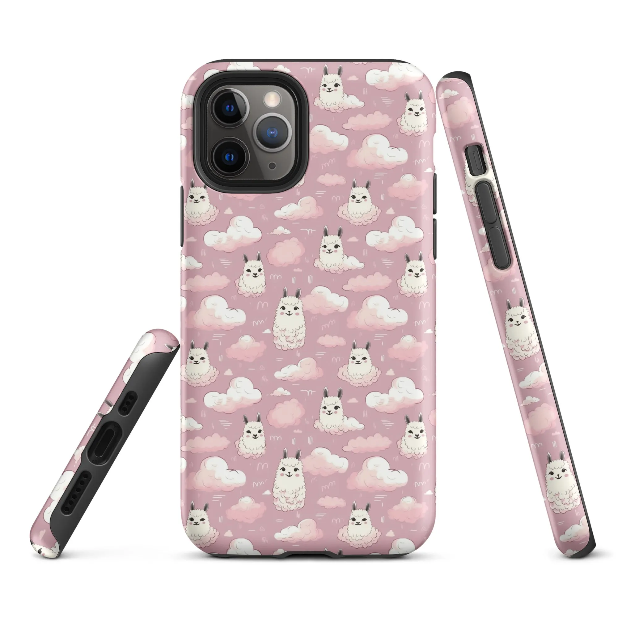 Cute Llama Cartoon Tough Case for iPhone®