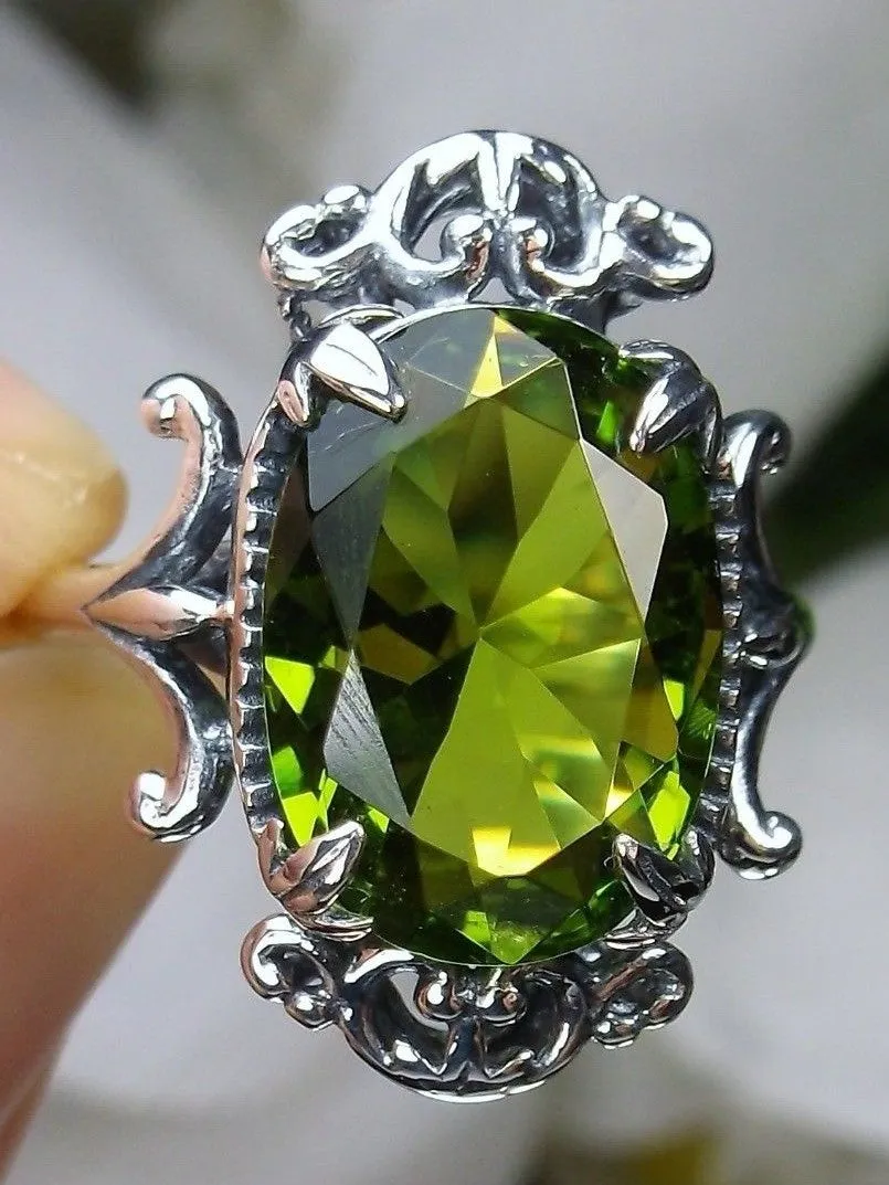 D84, Vampire Ring, Natural or Simulated Oval Gem, Gothic Vintage Style Jewelry, #D84