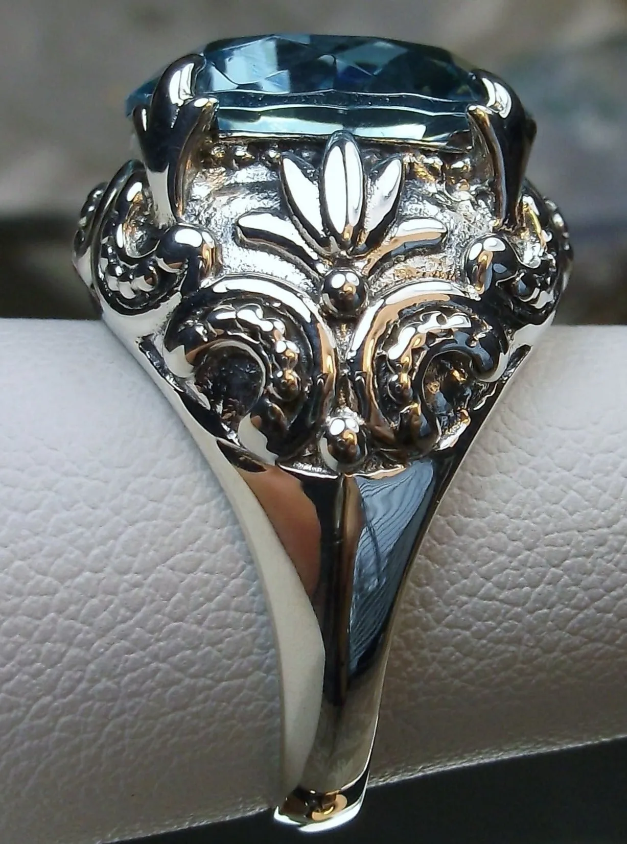 D96, Gothic Bling Ring | Choice of 12ct Gem Vintage Revival Jewelry D96