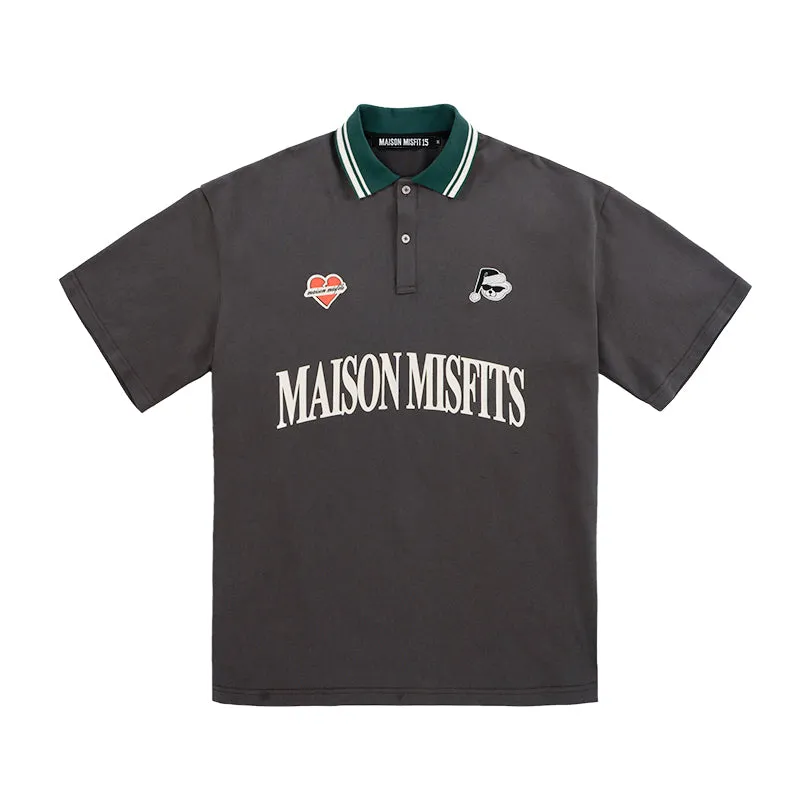 Different Loneliness - Oversized Signature POLO - Beige or Grey