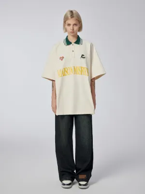 Different Loneliness - Oversized Signature POLO - Beige or Grey