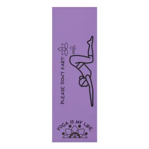 Don't Fart Foam Yoga Mat