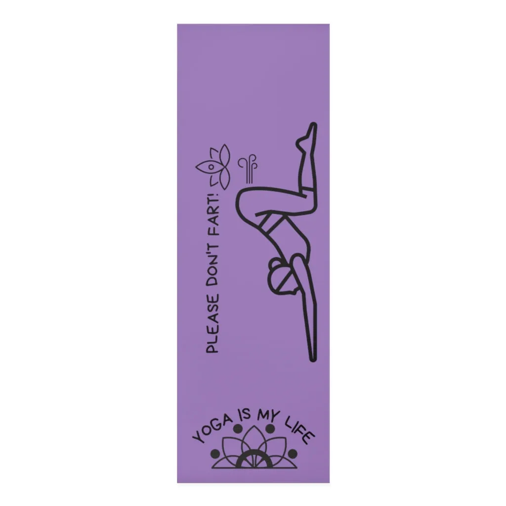 Don't Fart Foam Yoga Mat