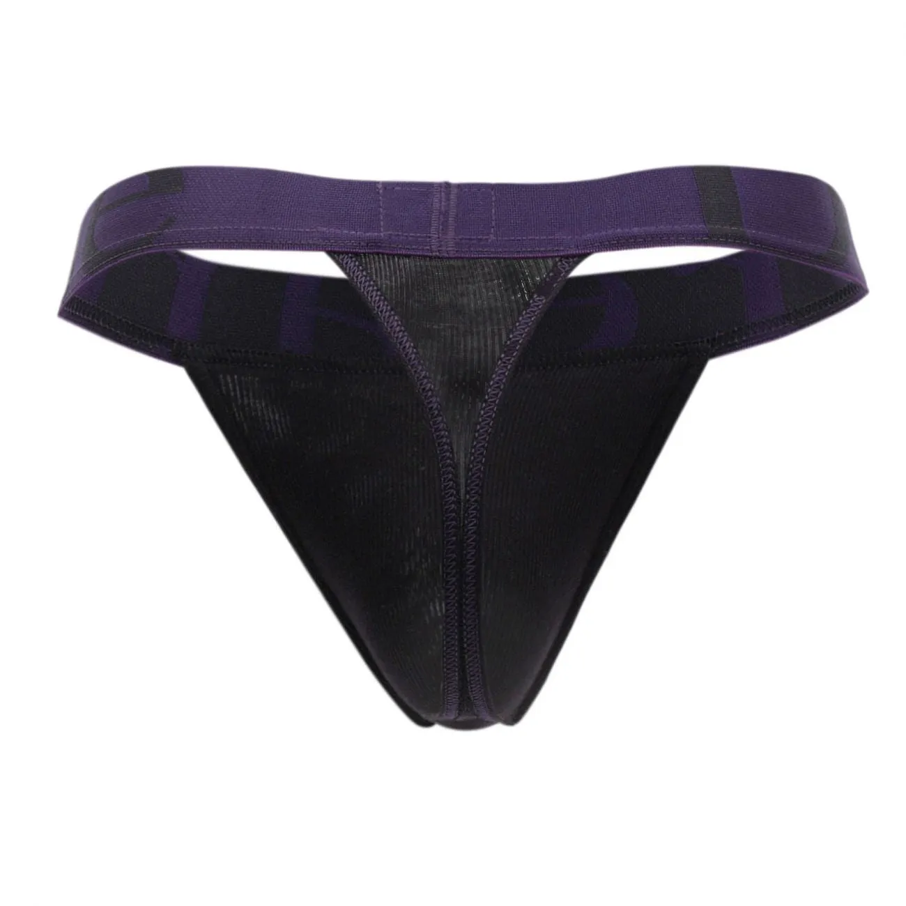 Doreanse 1379-BLK Micromodal Mens Thong Black