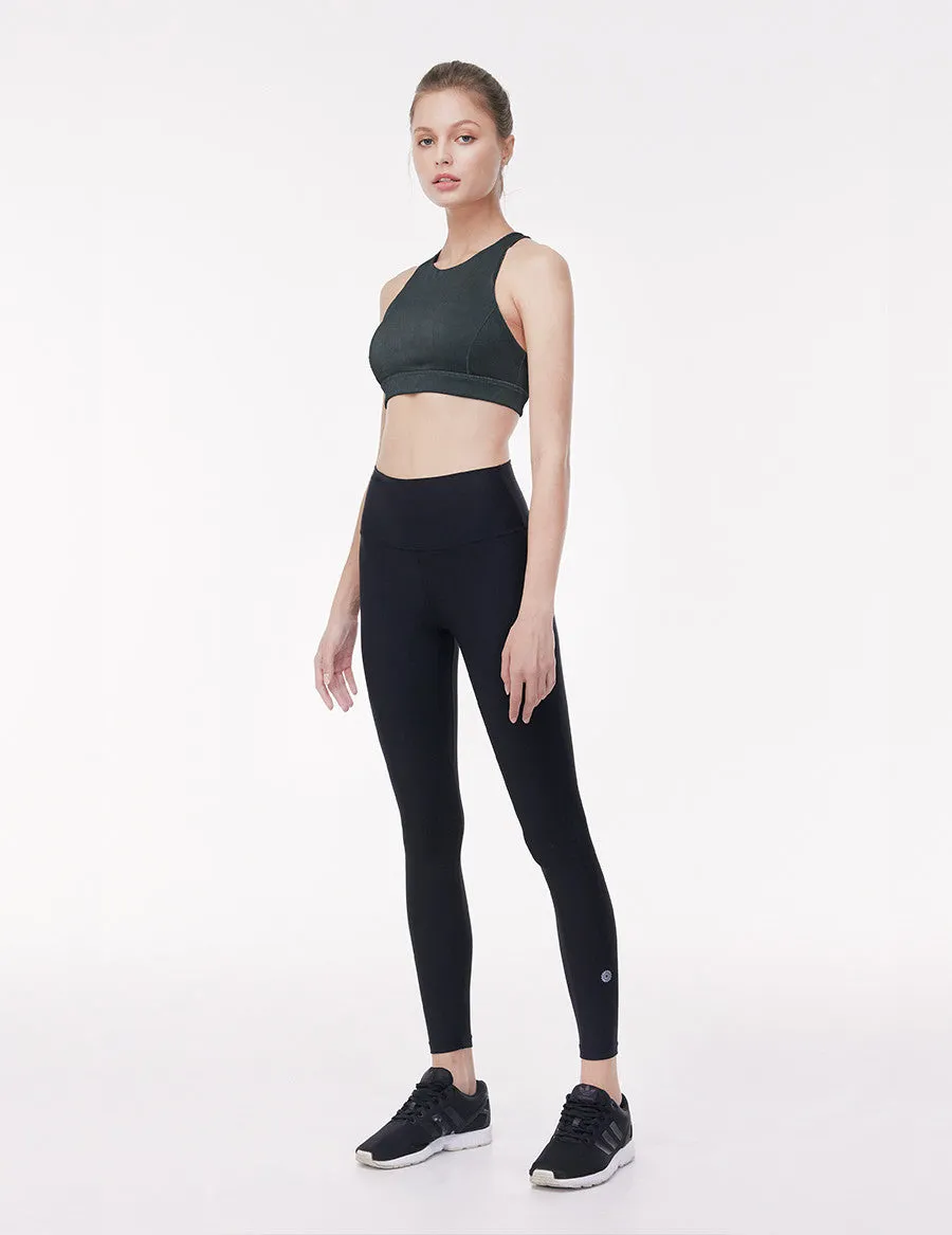 easyoga LA-VEDA Vintage Rib Bra - B18 Twilight Blue