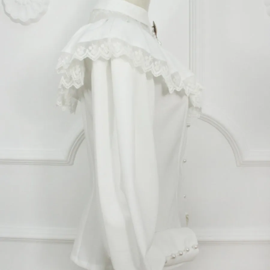 Edward Style Vintage and Classic Long-sleeved Shirt