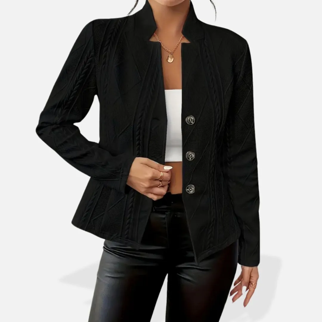 Elara | Women's Smart Button Cardigan