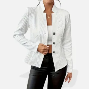 Elara | Women's Smart Button Cardigan