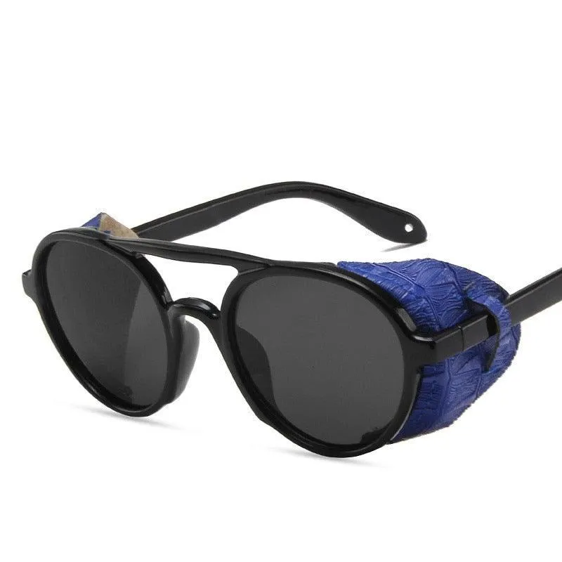 Embrace the Steampunk Aesthetic with Vintage Round Sunglasses