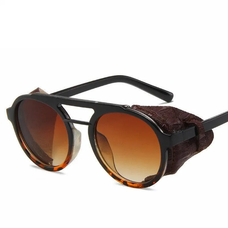 Embrace the Steampunk Aesthetic with Vintage Round Sunglasses