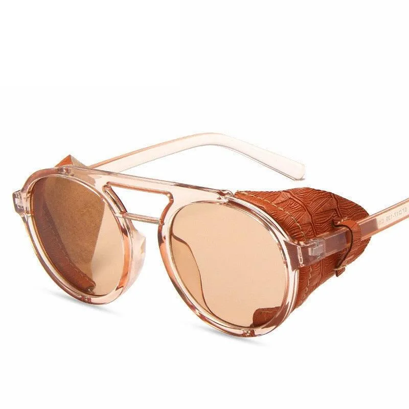 Embrace the Steampunk Aesthetic with Vintage Round Sunglasses