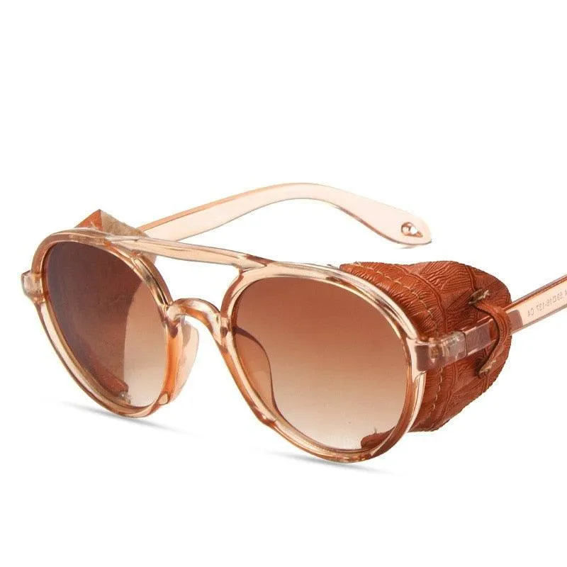 Embrace the Steampunk Aesthetic with Vintage Round Sunglasses
