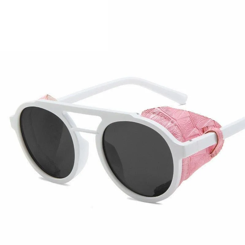 Embrace the Steampunk Aesthetic with Vintage Round Sunglasses