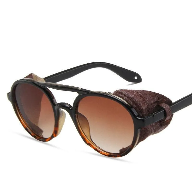 Embrace the Steampunk Aesthetic with Vintage Round Sunglasses