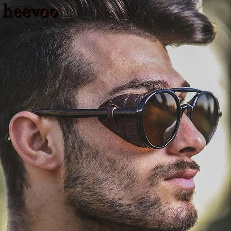 Embrace the Steampunk Aesthetic with Vintage Round Sunglasses