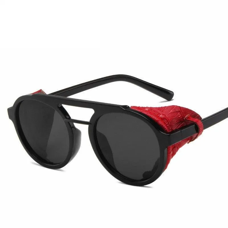 Embrace the Steampunk Aesthetic with Vintage Round Sunglasses