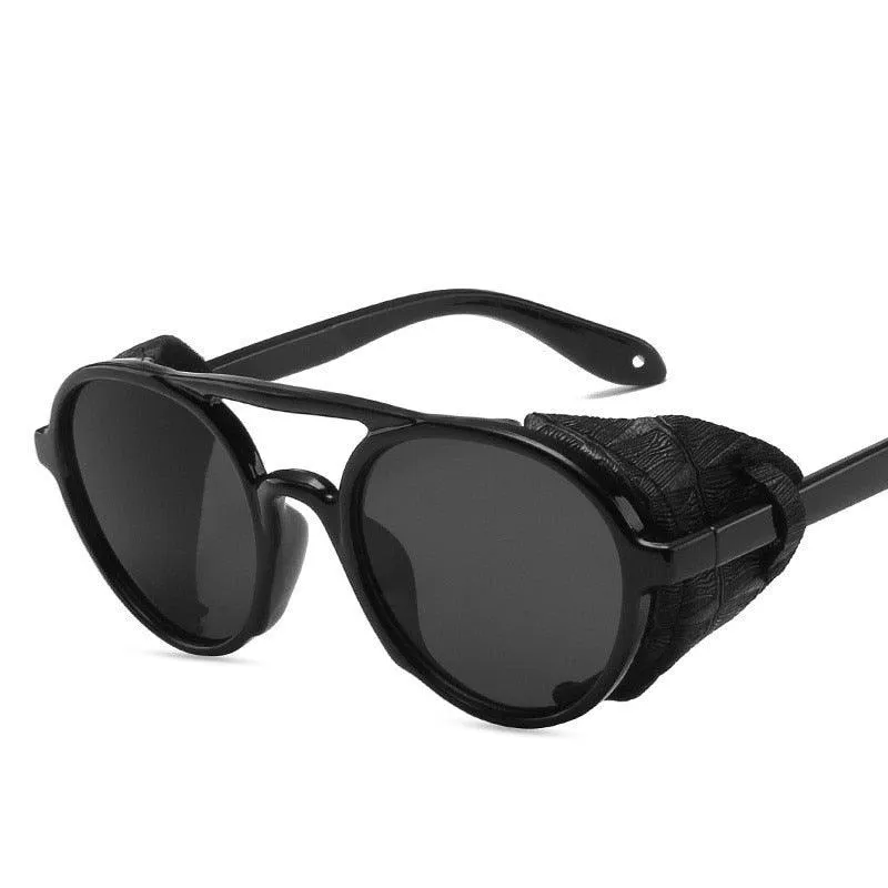 Embrace the Steampunk Aesthetic with Vintage Round Sunglasses