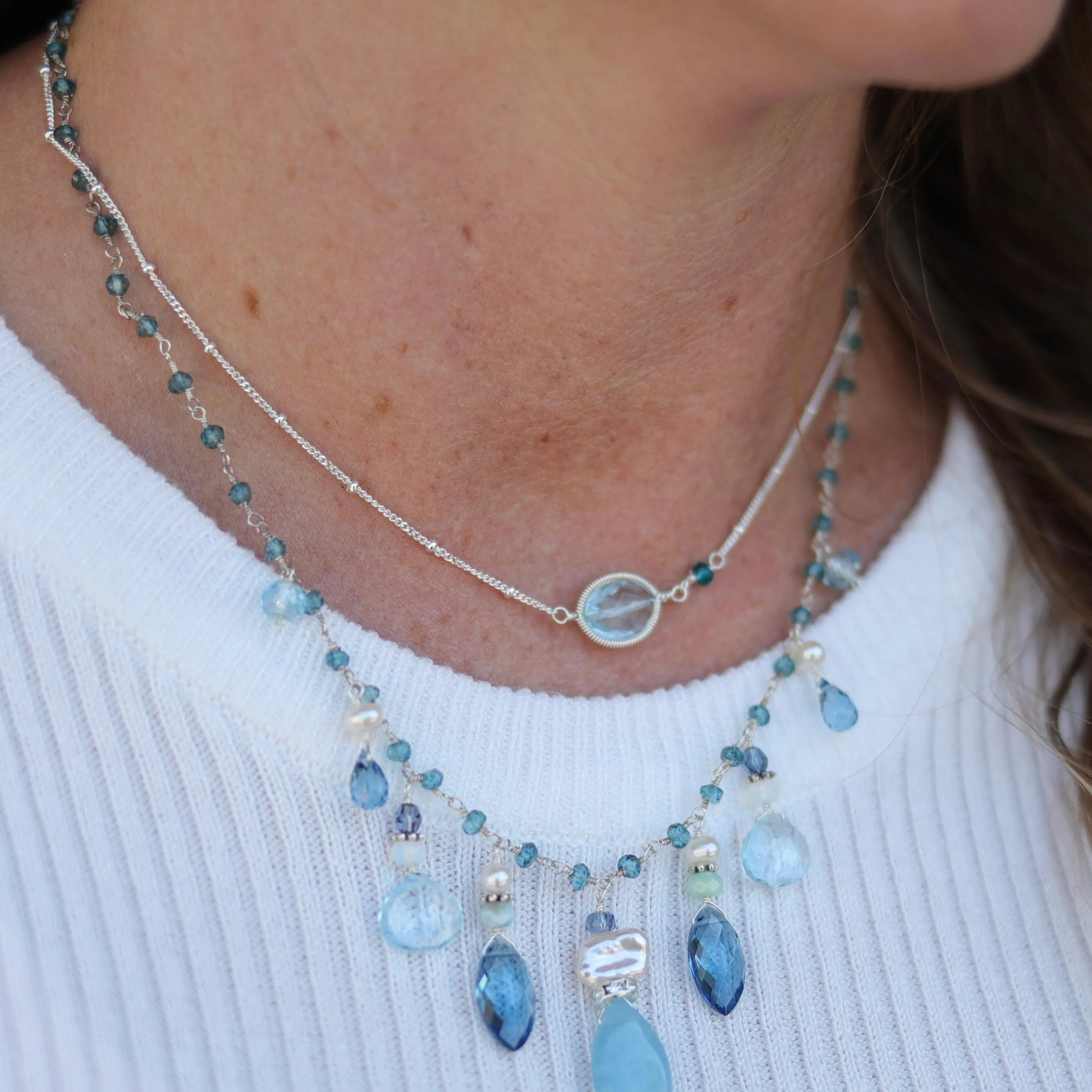 Erica Oval Layering Necklace