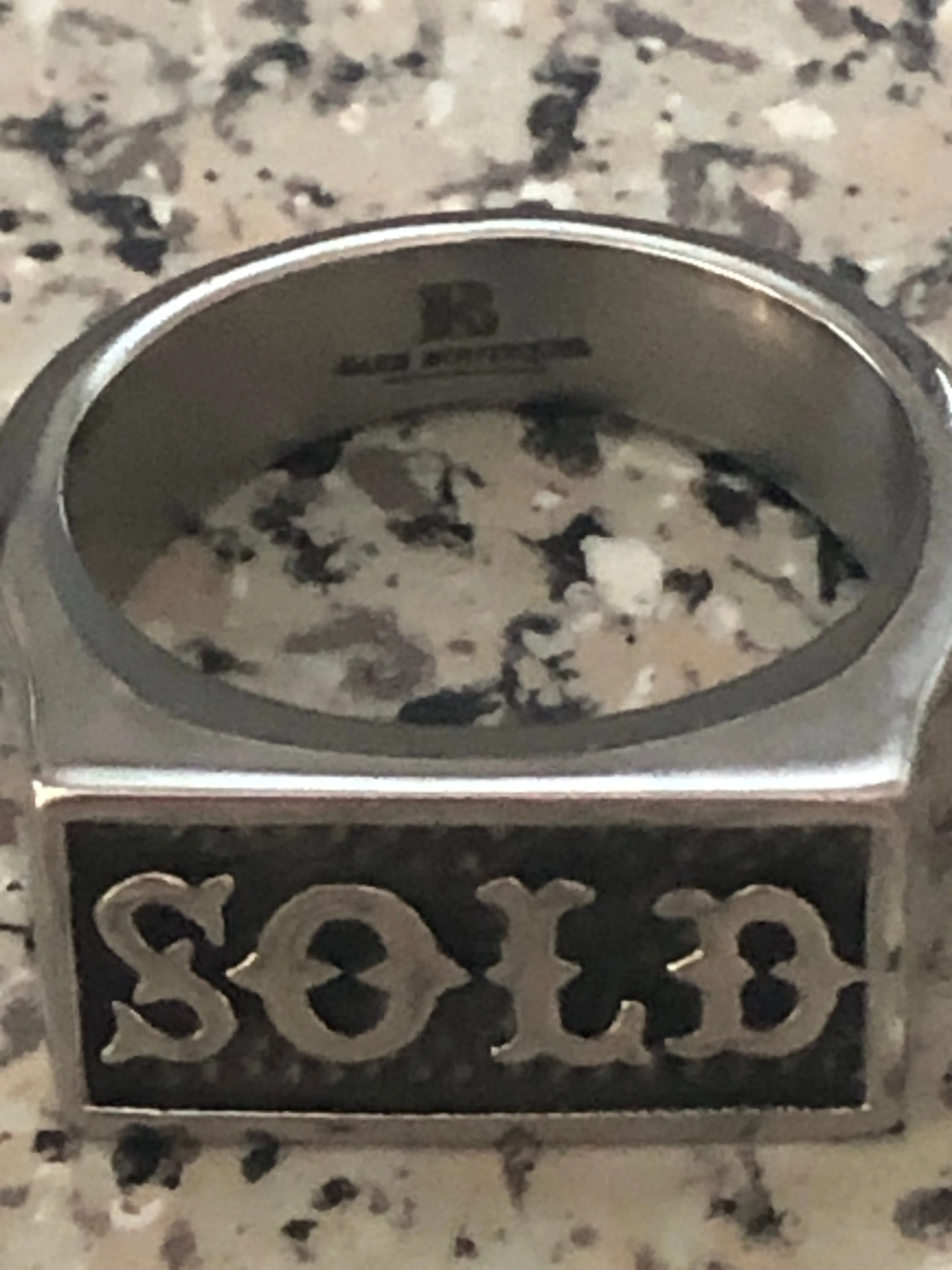 EXCLUSIVE - SOLD Stainless Steel Ring