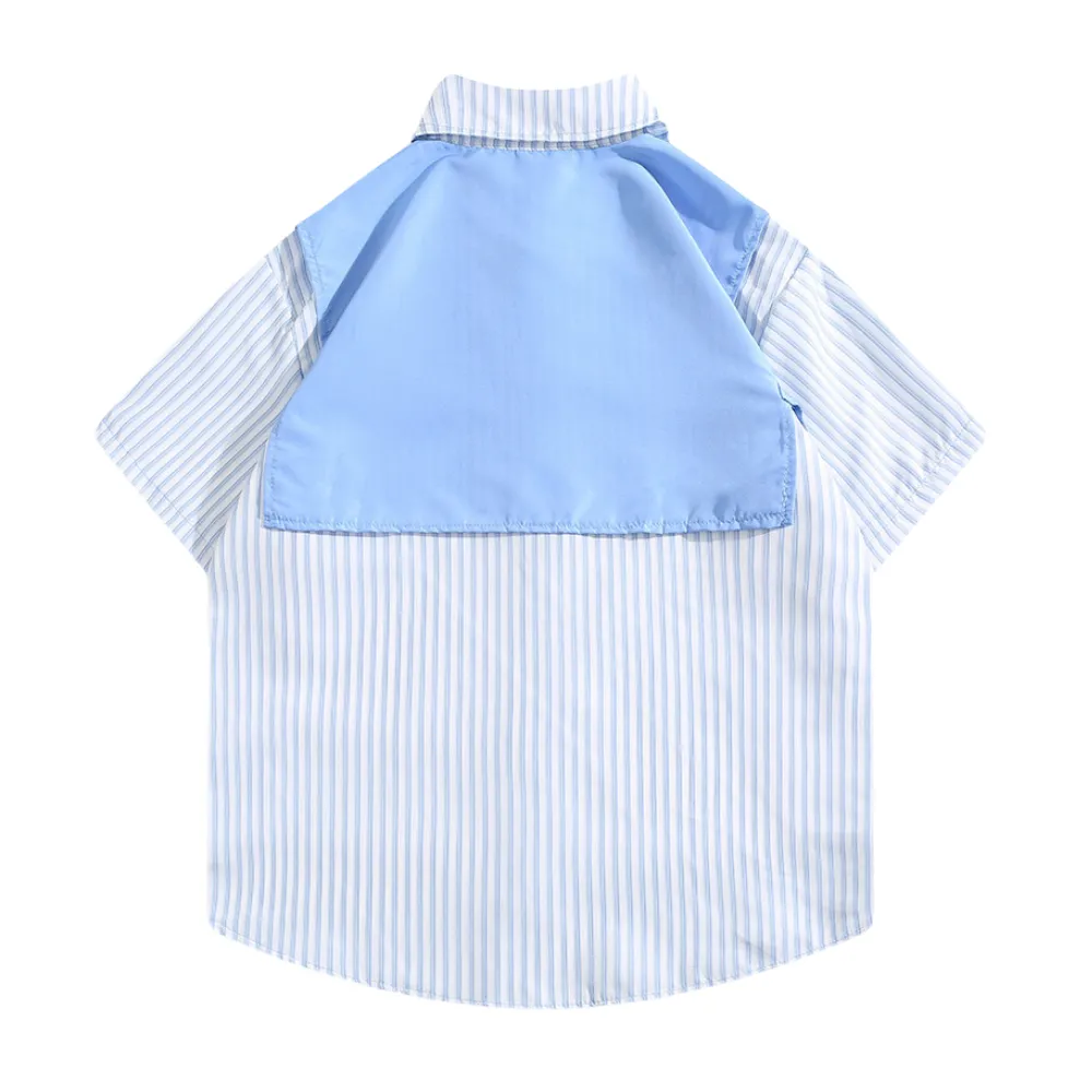 Fake Two Striped Shirt