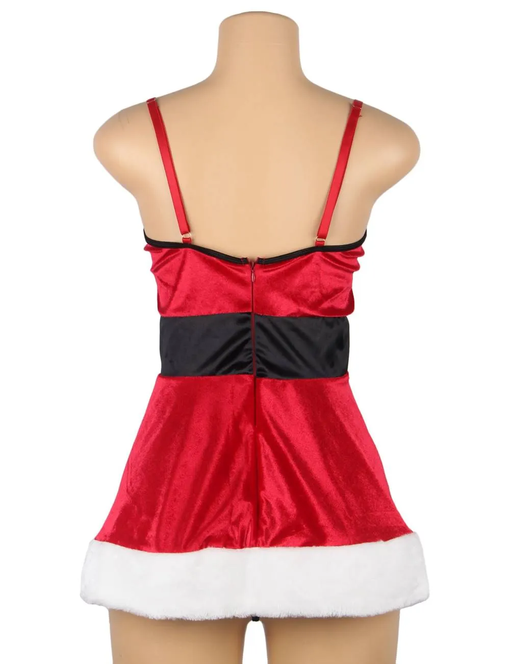 Fashion Sexy Red Playful Christmas Dress Egypt