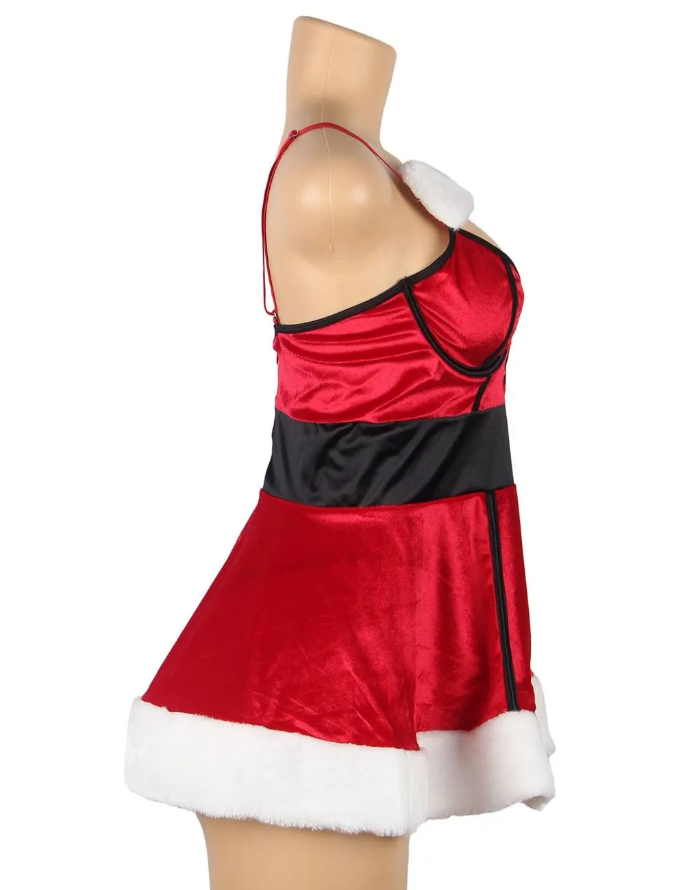 Fashion Sexy Red Playful Christmas Dress Egypt