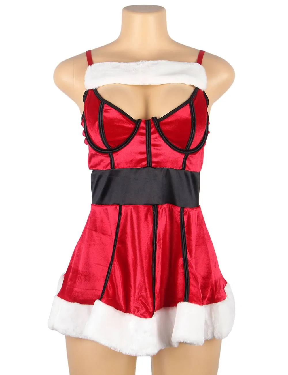 Fashion Sexy Red Playful Christmas Dress Egypt