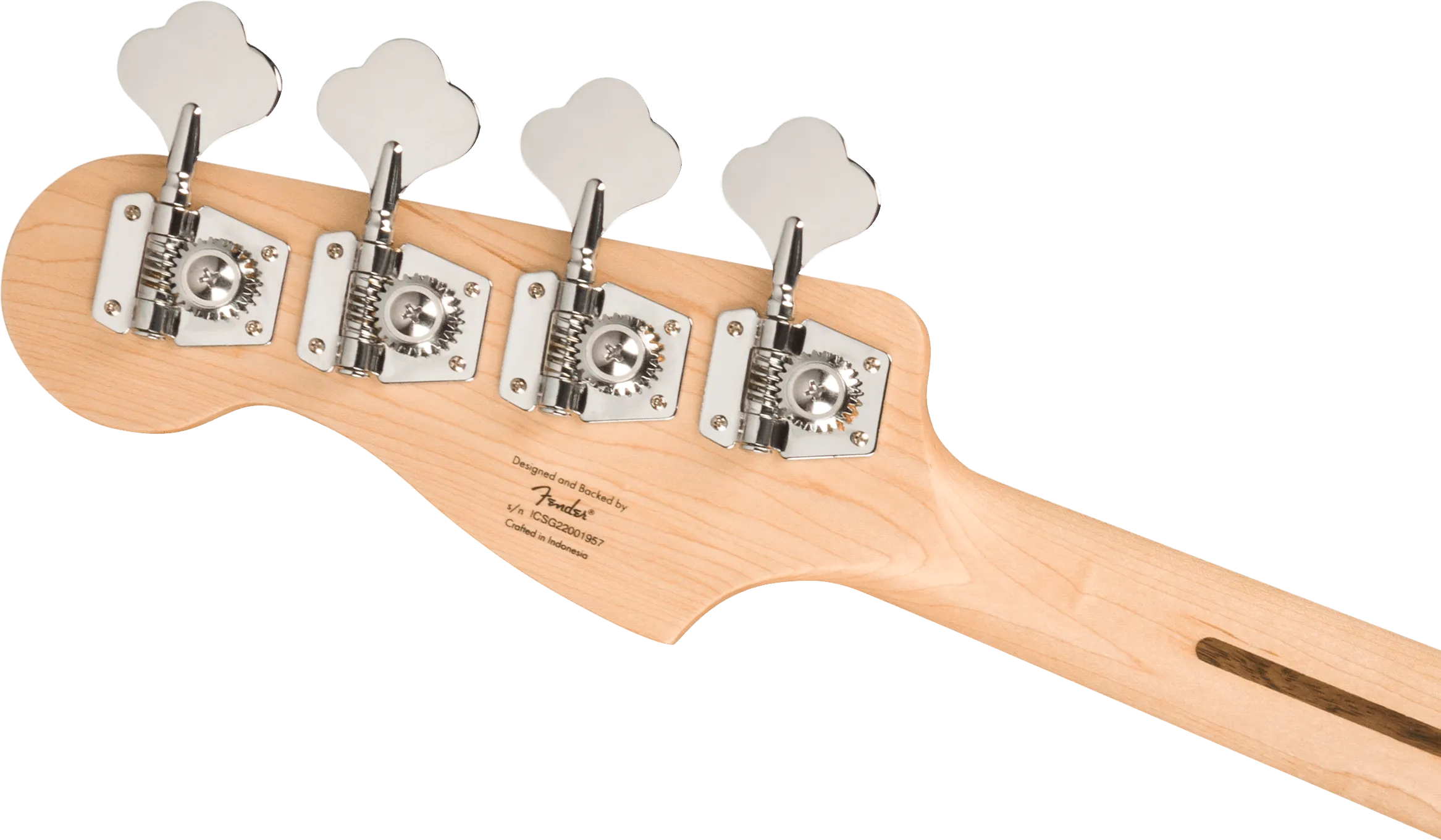 Fender Squier Sonic™ Precision Bass®, Laurel Fingerboard, White Pickguard, Black