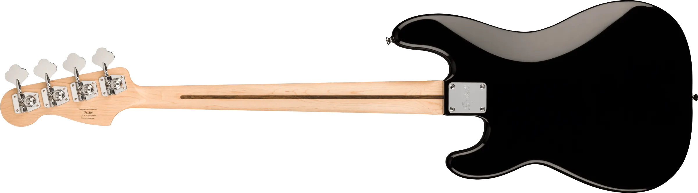 Fender Squier Sonic™ Precision Bass®, Laurel Fingerboard, White Pickguard, Black